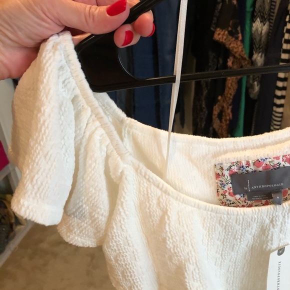 Off-The-Shoulder Ruffle Shirt - Picture 3 of 4